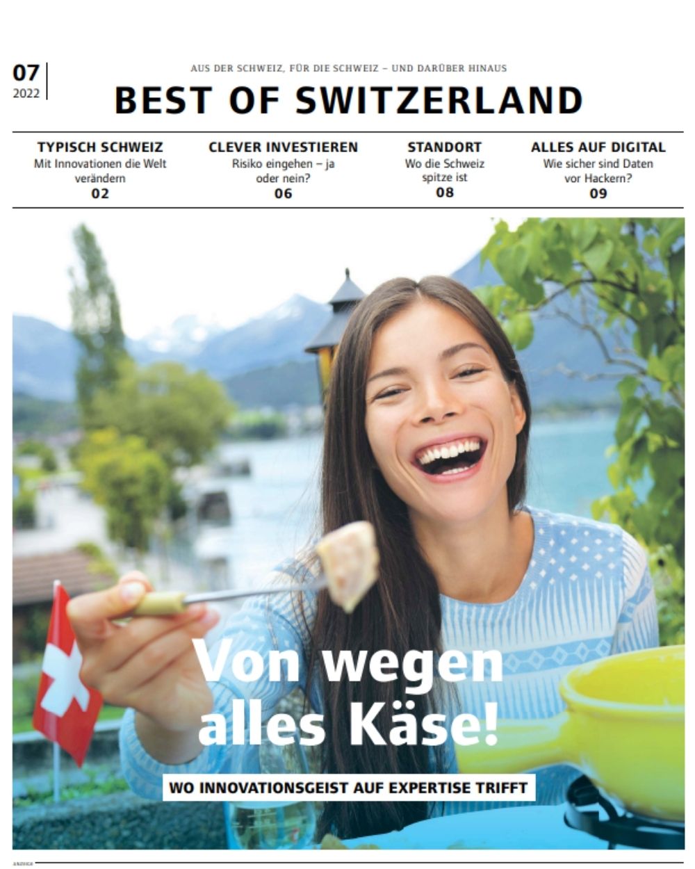 Artikel Sonntagszeitung Best of Swiss
