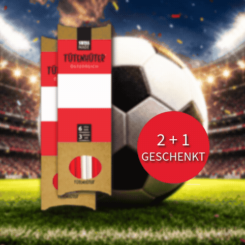 2 + 1 GESCHENKT TÜTENHÜTER - ÖSTERREICH