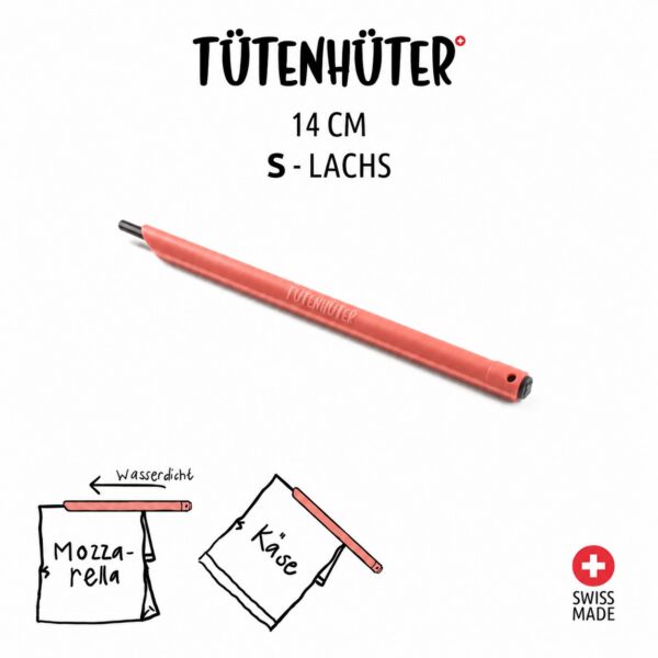 TÜTENHÜTER 14 cm - S - LACHS OFFENVERKAUF