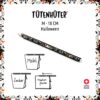 VORBESTELLUNG: TÜTENHÜTER 18 cm - M - HALLOWEEN OFFENVERKAUF